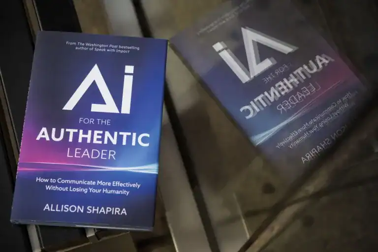 AI for the Authentic Leader book by Allison Shapira, focused on clarity and authentic leadership in the age of AI.